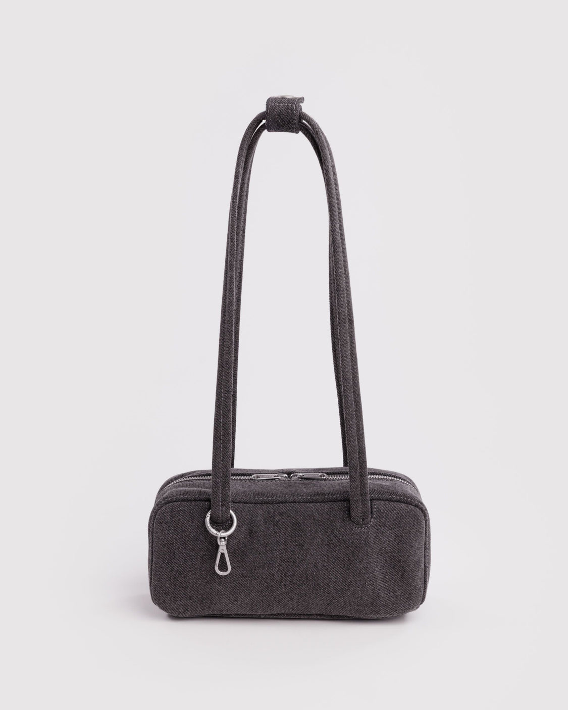 Small Denim Bowler Bag R9