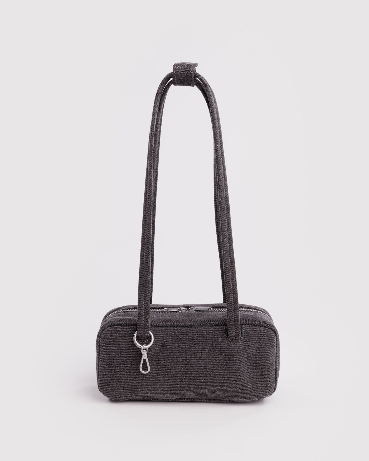 Small Denim Bowler Bag R9