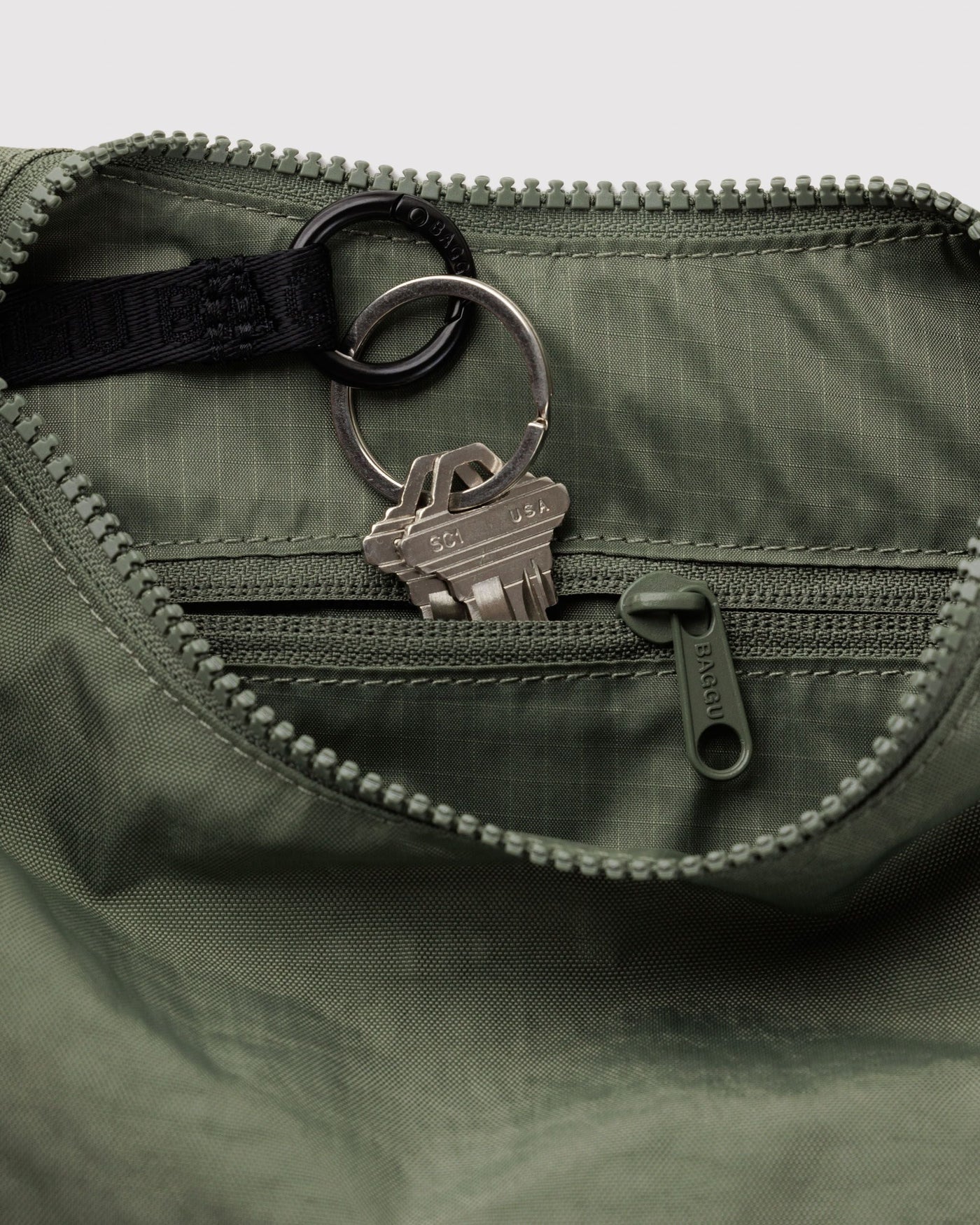 Small Nylon Crescent Bag C5