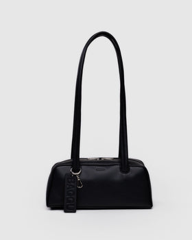 Small Recycled Leather Bowler Bag C6