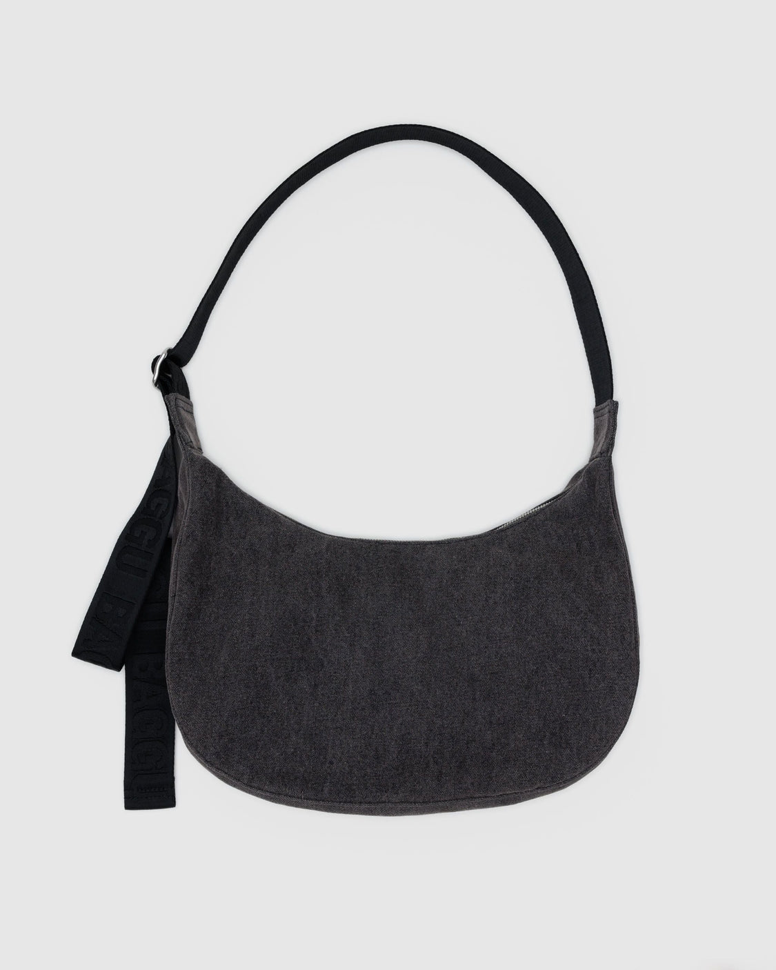 Medium Denim Crescent Bag S7