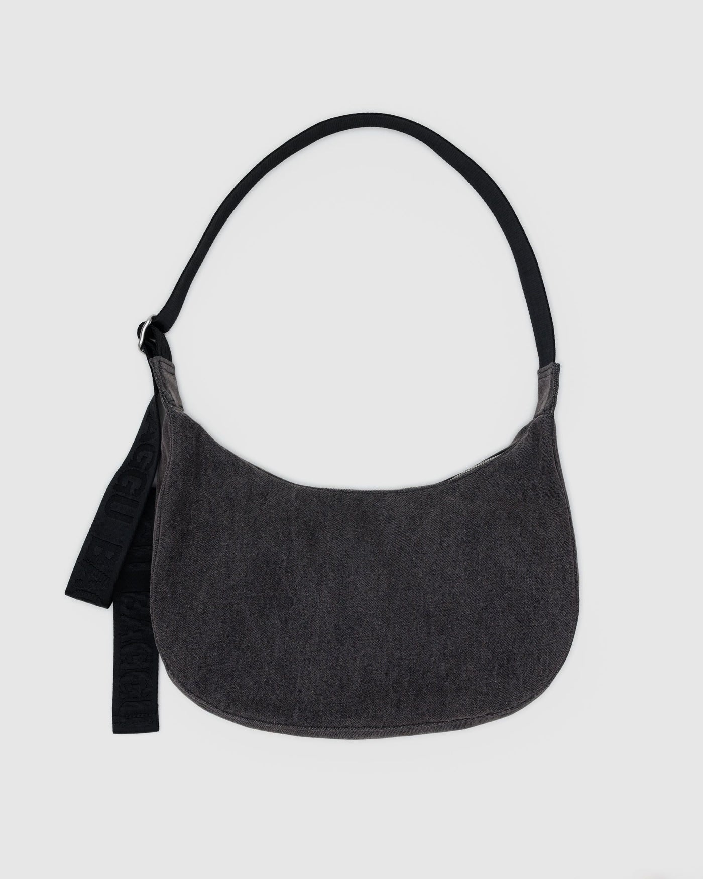 Medium Denim Crescent Bag S7