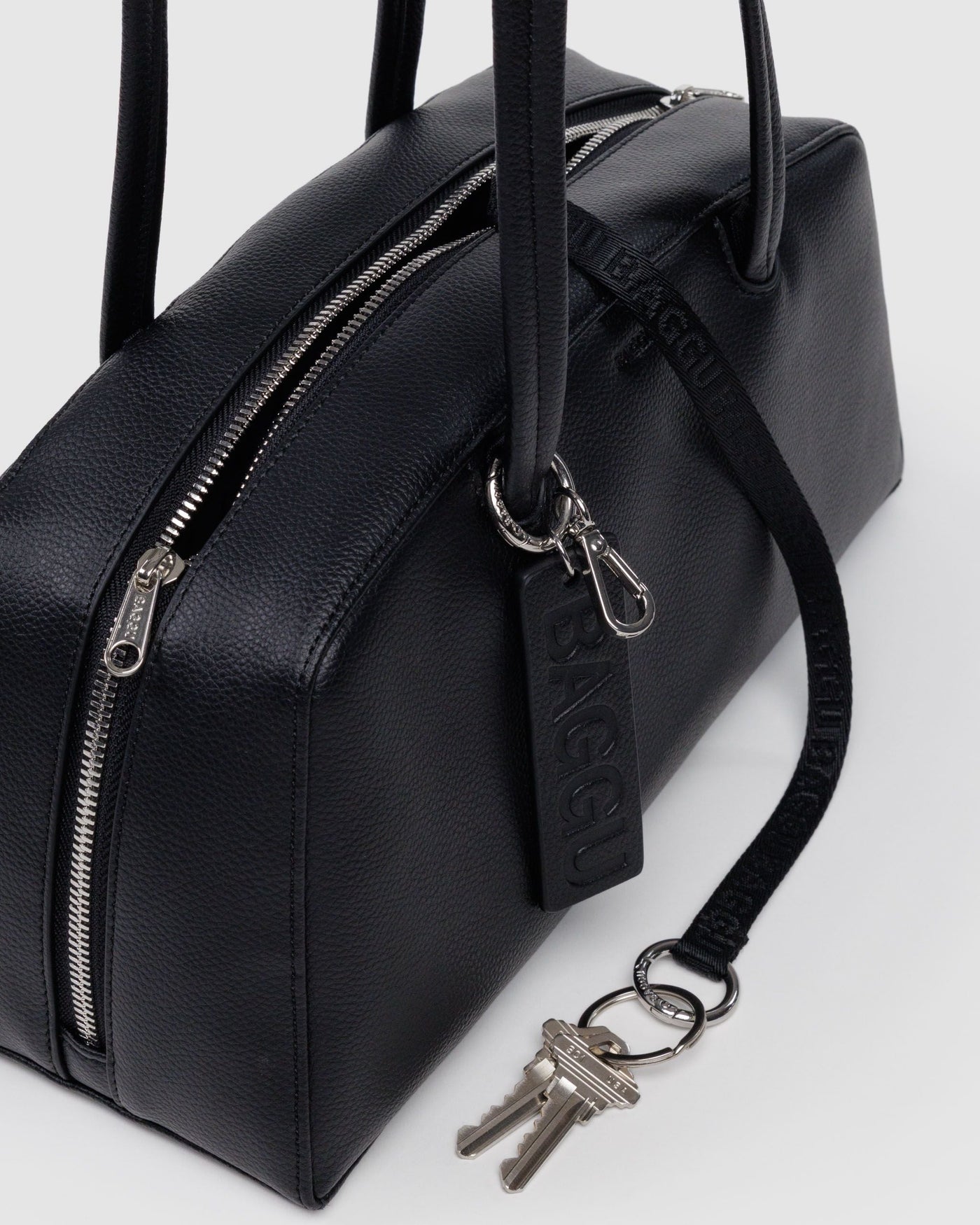 Recycled Leather Bowler Bag Q4