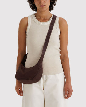Small Nylon Crescent Bag C5
