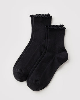 Lettuce Edge Sock Set of 2 O4