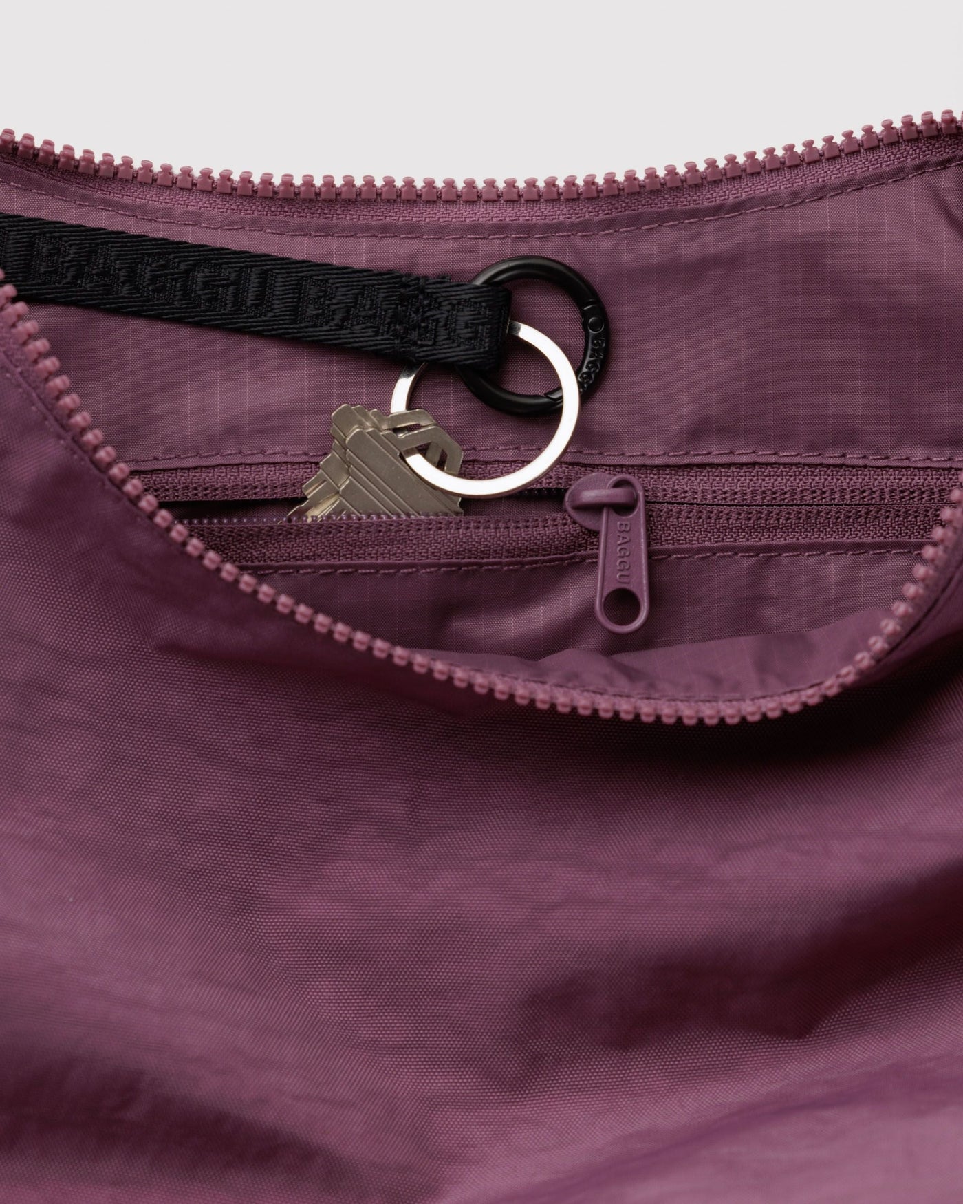 Medium Nylon Crescent Bag L1