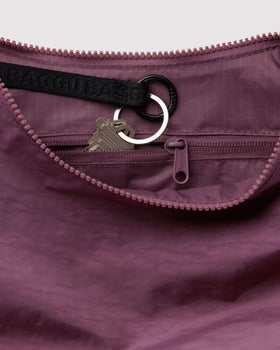Medium Nylon Crescent Bag L1
