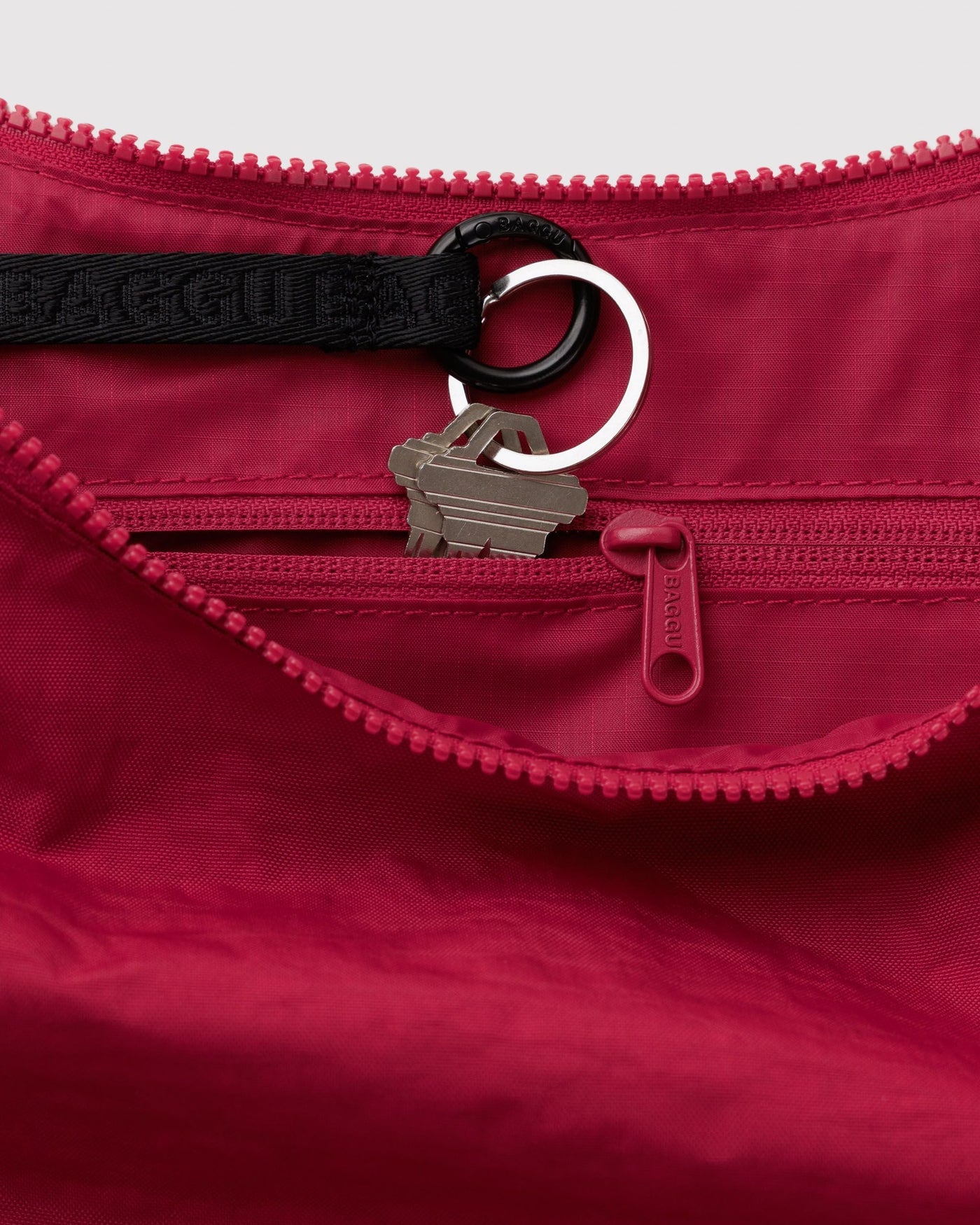 Medium Nylon Crescent Bag L1