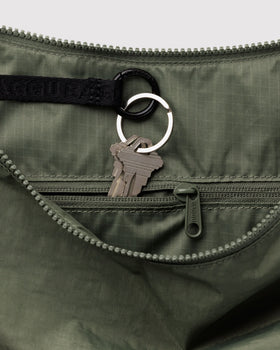 Large Nylon Crescent Bag Z6