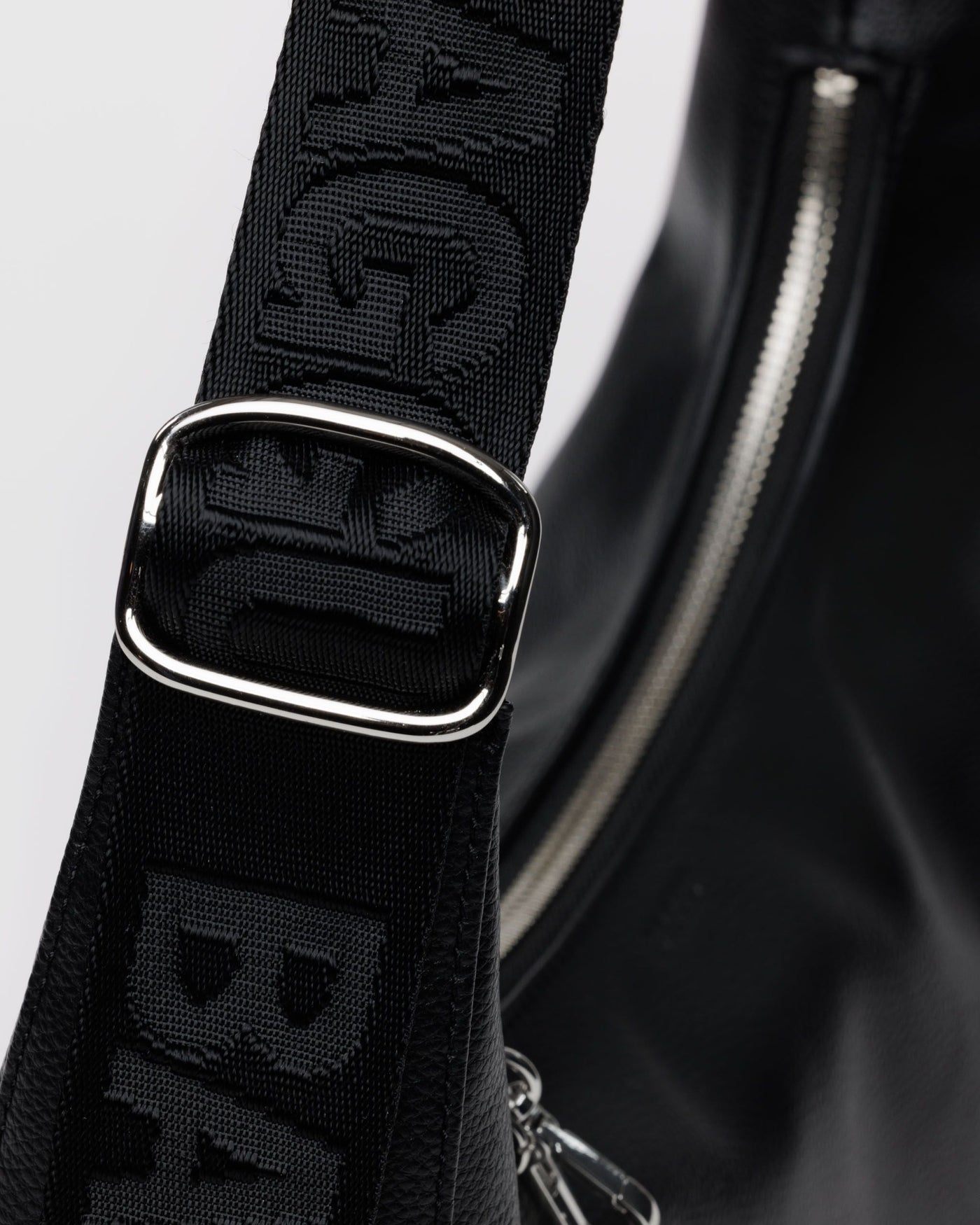 Medium Recycled Leather Crescent Bag P6