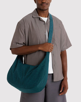 Large Nylon Crescent Bag Z6