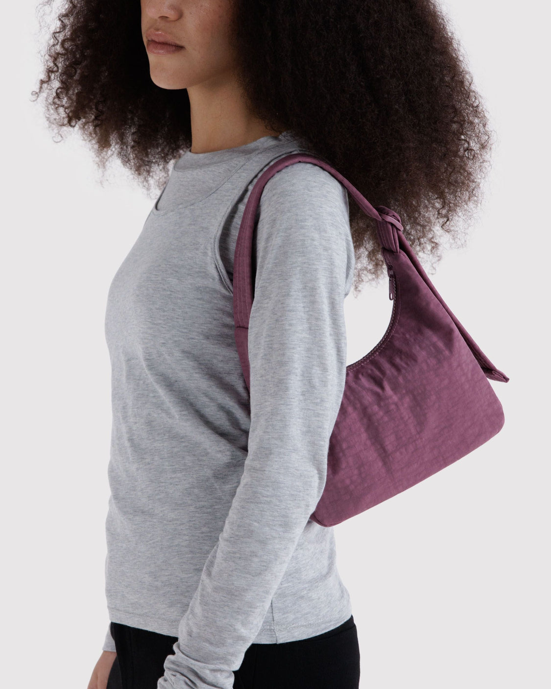 Mini Nylon Shoulder Bag Y0