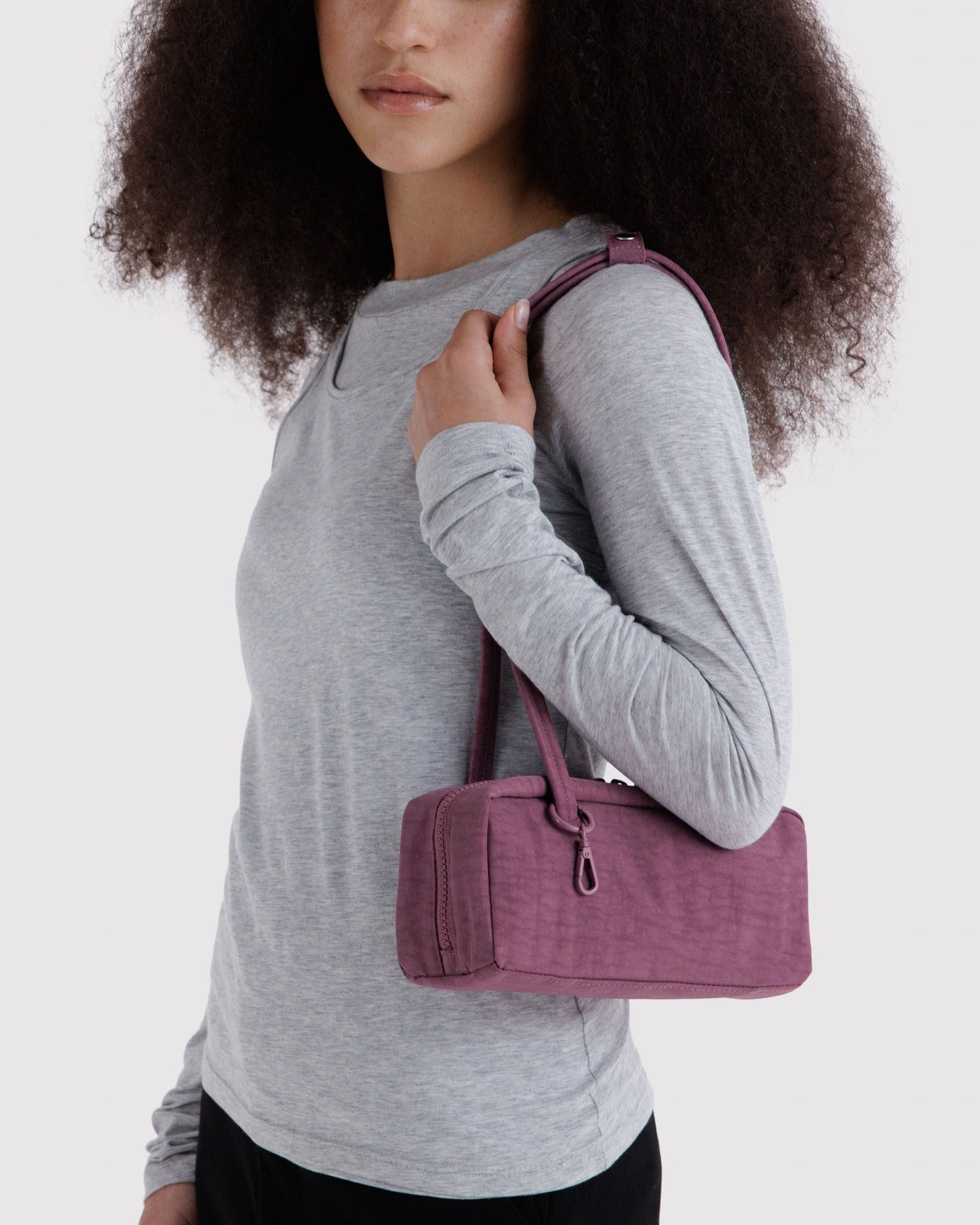 Small Nylon Bowler Bag U5