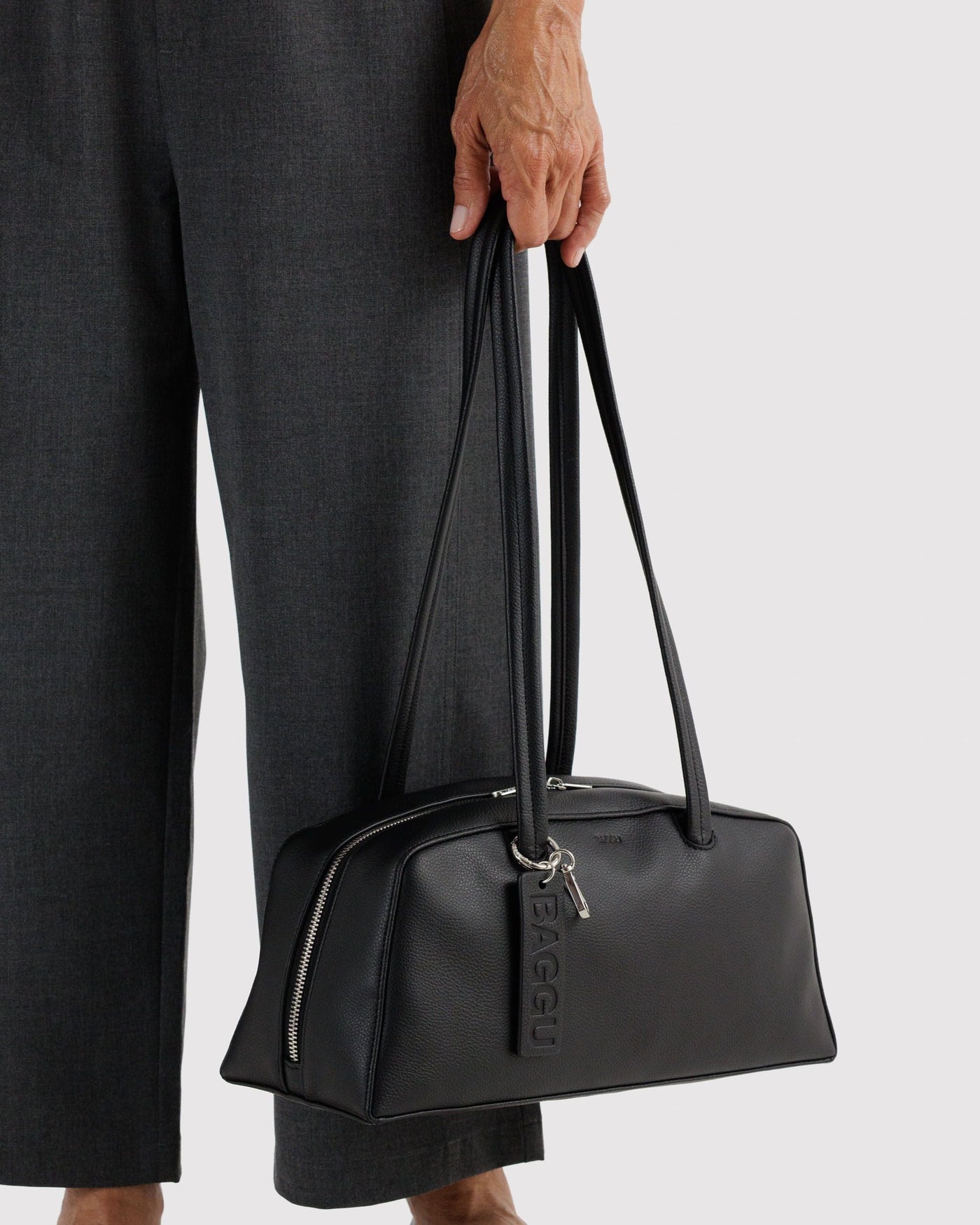 Recycled Leather Bowler Bag Q4