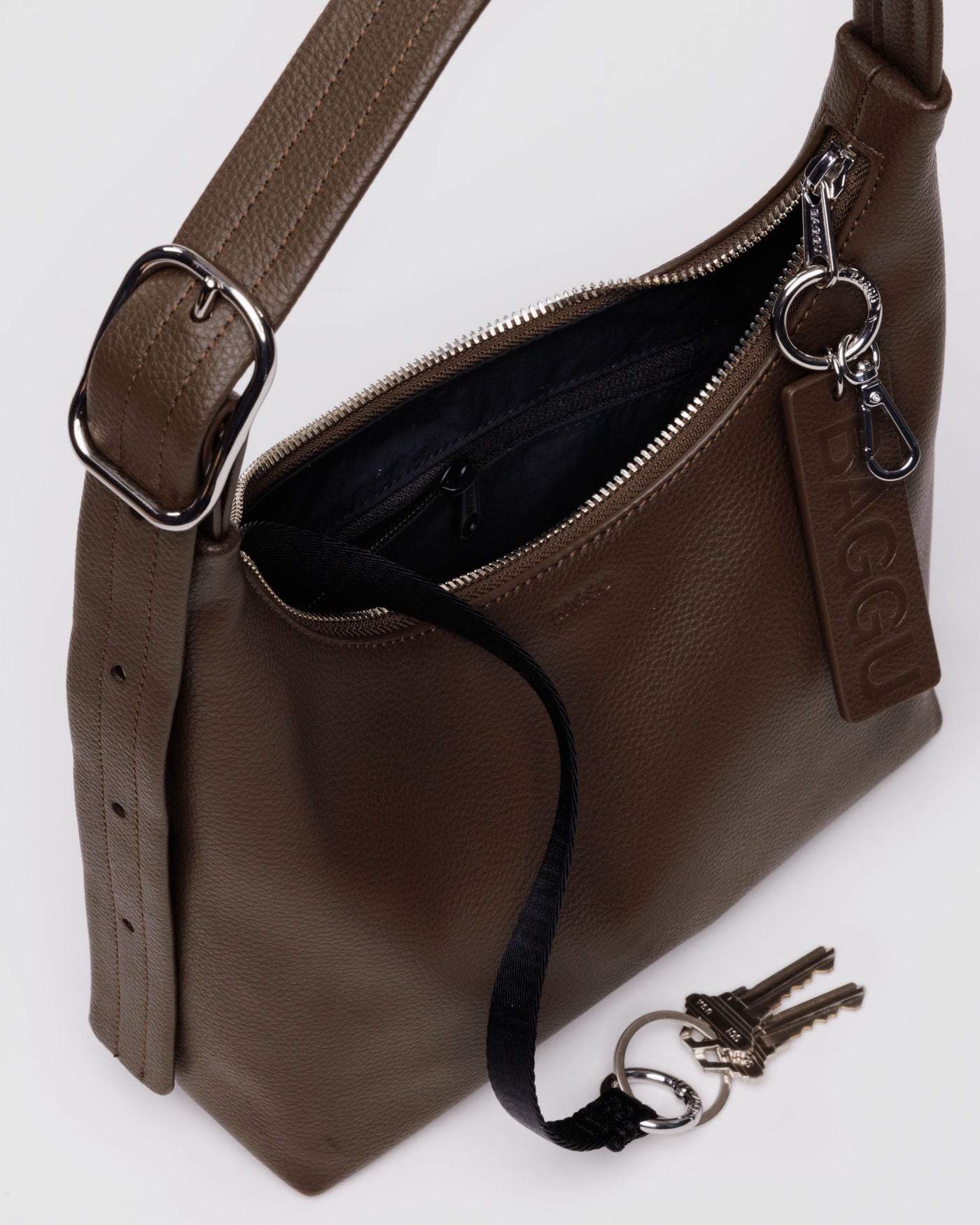 Mini Recycled Leather Shoulder Bag I6