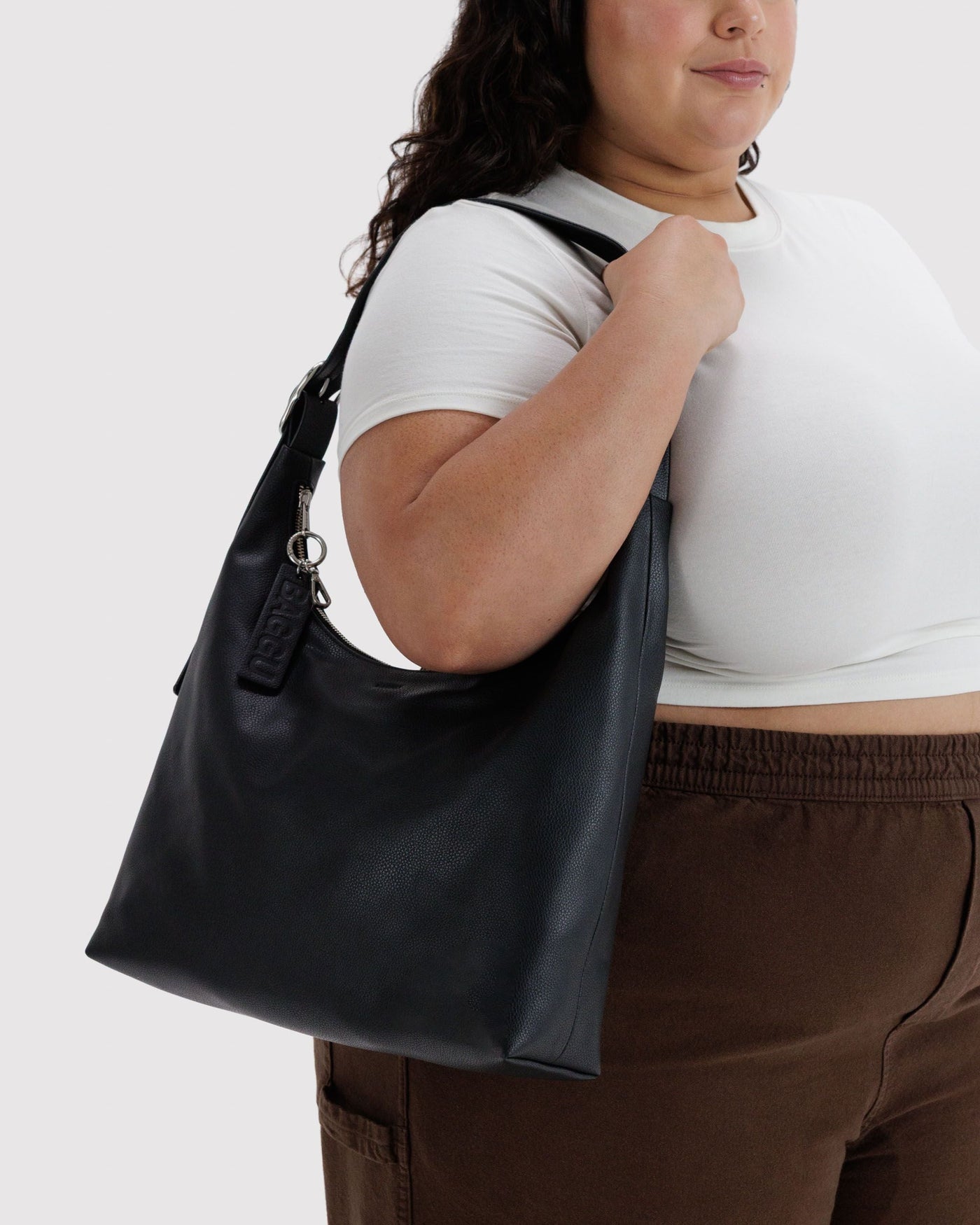 Recycled Leather Shoulder Bag A2